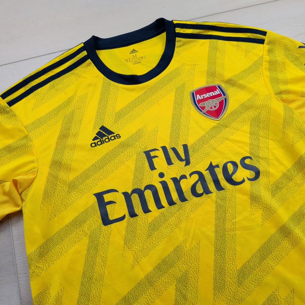 Adidas Arsenal 2019-20 Away Jersey Kit Bruised Banana Men M Soccer Football